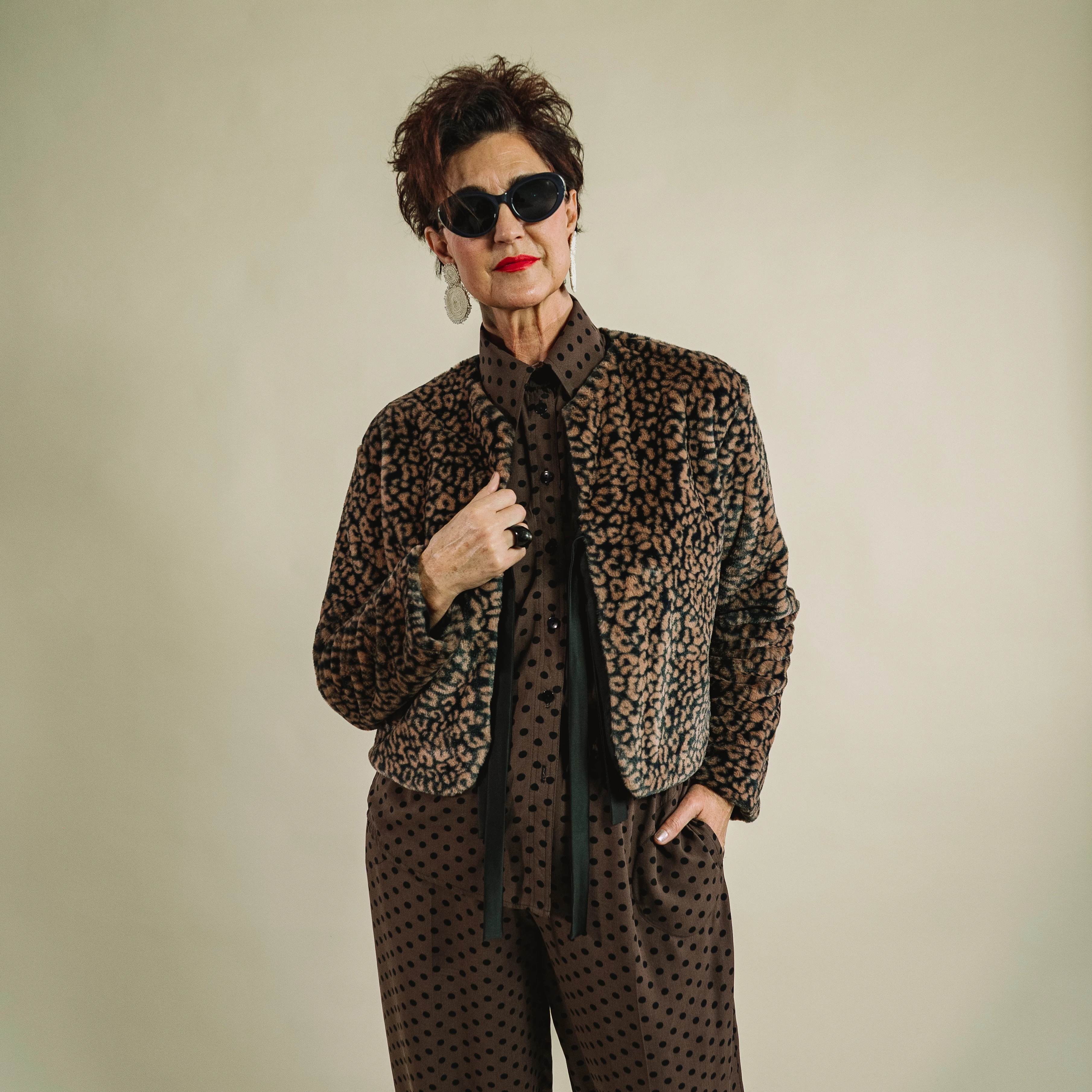 ジャケット threetimes Dana trim jacket 5BNY366 Blazers